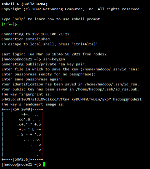 ssh copy key to another machine