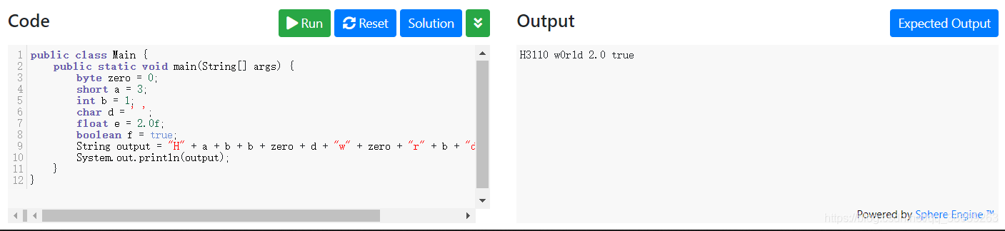 Variables and Types  变量和类型