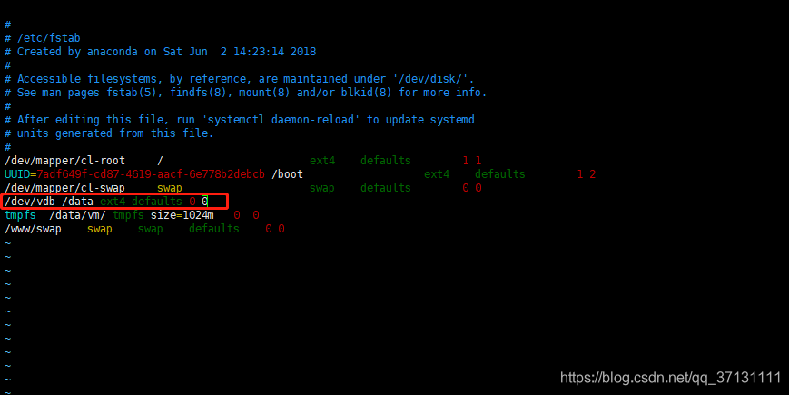 linux服务器磁盘挂载