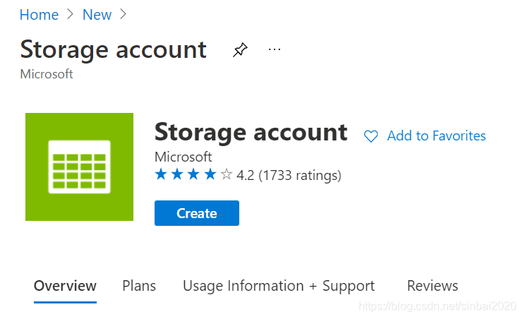 Storage Account