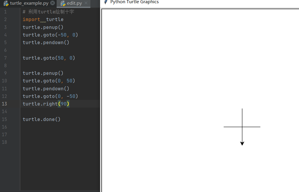 python学习笔记30(利用turtle绘制最基本的几何图形)_turtle画数学相关的-CSDN博客