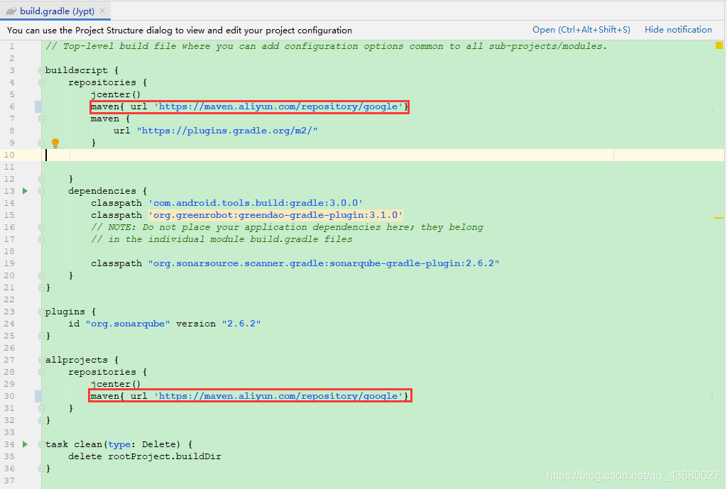 AndroidStudio报错：Connection timed out: connect. If you are behind an HTTP proxy