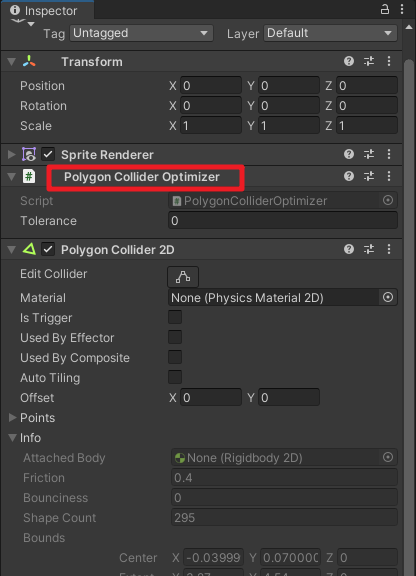 【游戏开发优化】Unity任意多边形碰撞体Polygon Collider自动优化,减少碰撞体Shape Count数量(2D建筑物加多边形 ...