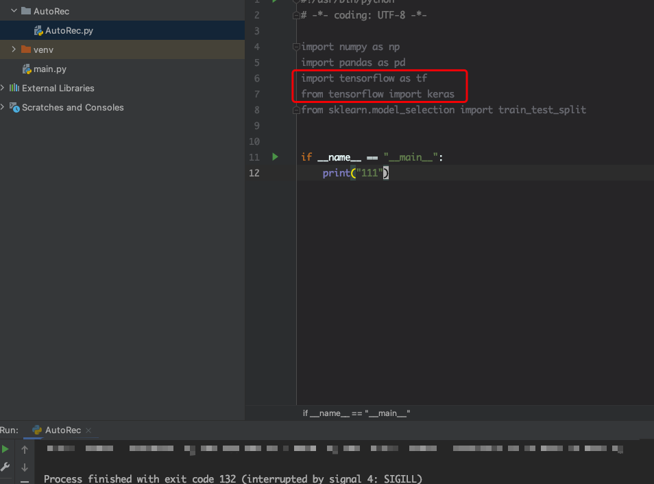 Mac M1 踩坑之Tensorflow安装 && Processed Finished With Exit Code 132_m1 ...