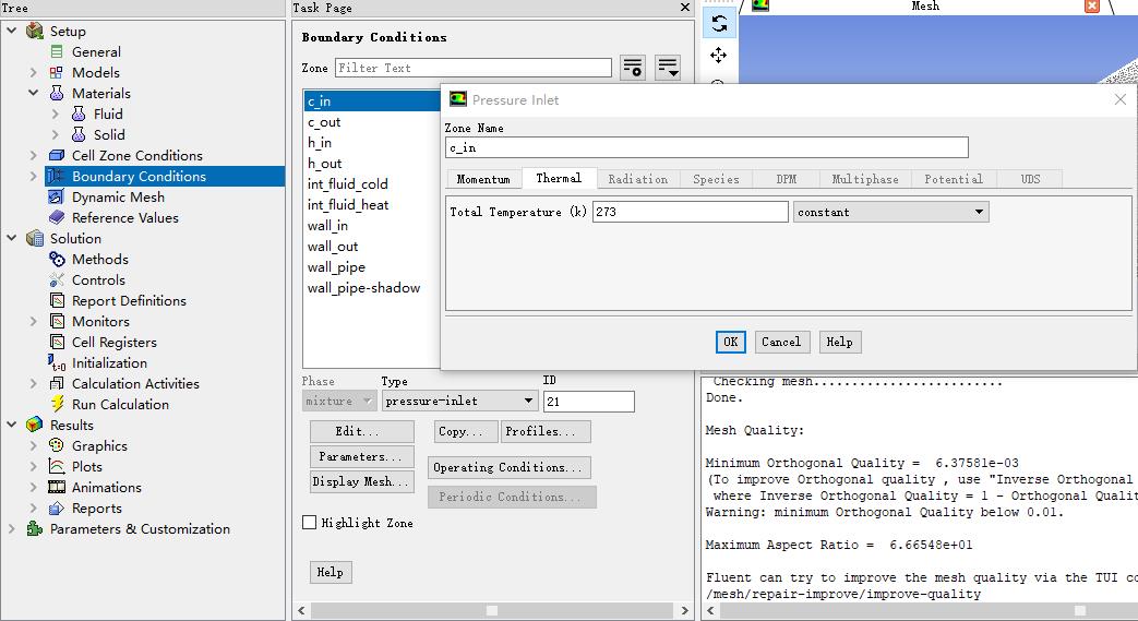 ANSYS FLUENT非结构体网格数值计算及后处理——换热器_换热器fluent分析-CSDN博客