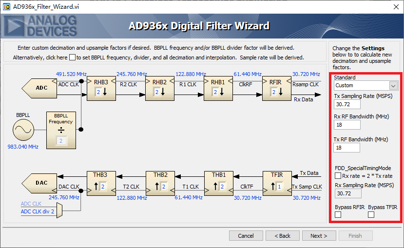 AD936x 配置软件介绍 上(AD936x Evaluation Software)