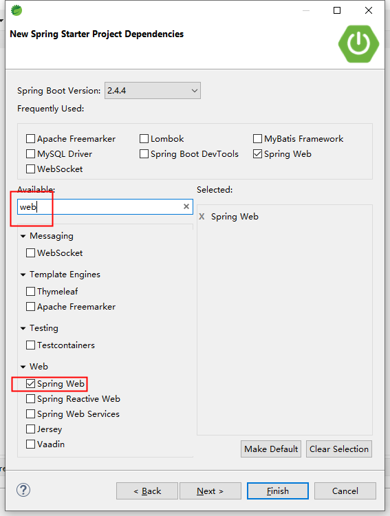 STS创建SpringBoot项目、添加jar依赖_sts中添加依赖CSDN博客