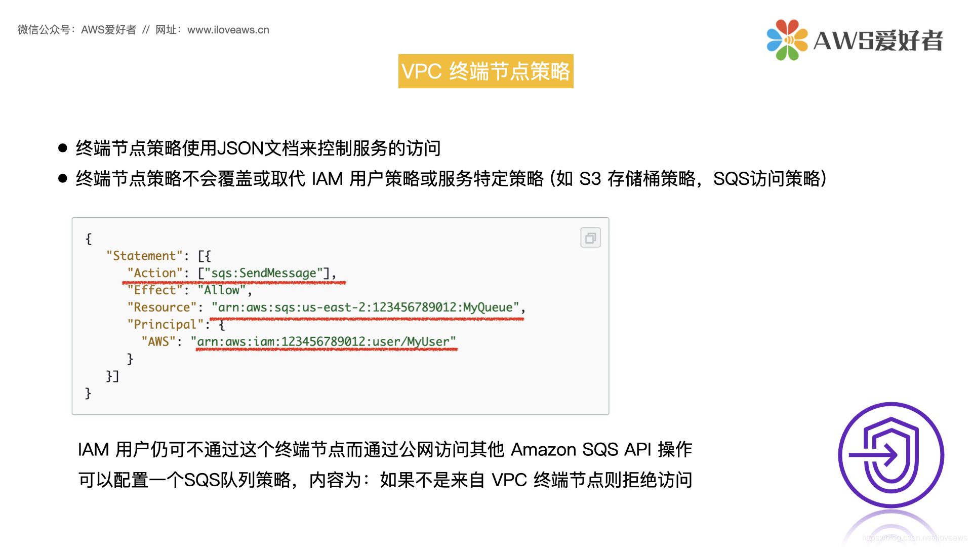 使用vpc终端节点策略控制对服务的访问 Iloveaws的博客 程序员资料 程序员资料