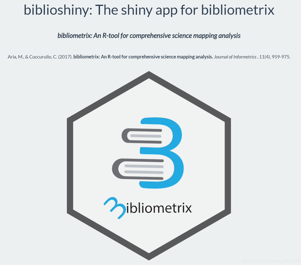 biblioshiny