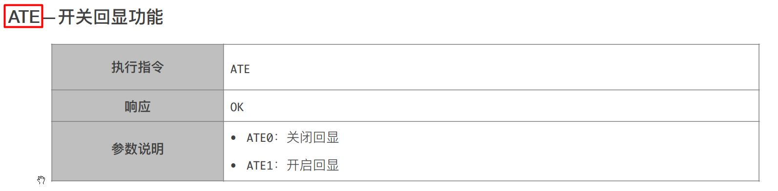 YDOOK:ESP8266: AT指令 ATE 开关回显功能