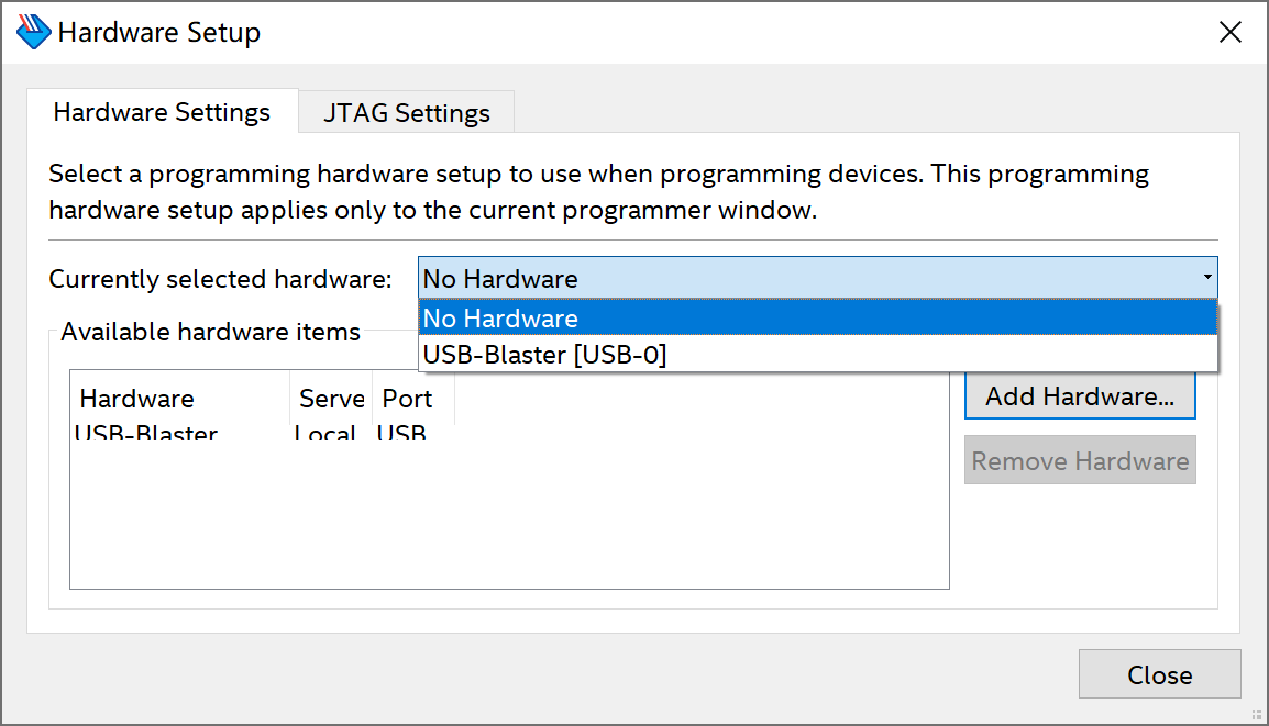 解决win10下Quartus Primer 17中usb-blaster连接下载器蓝屏问题