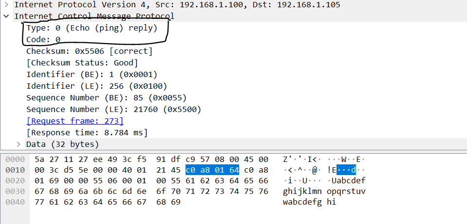 ICMP analysis of Wireshark actual notes - Programmer Sought