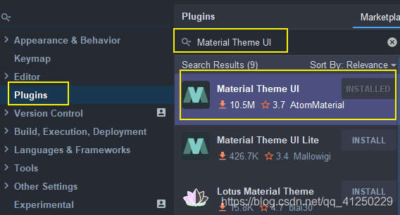 Material Theme UI
