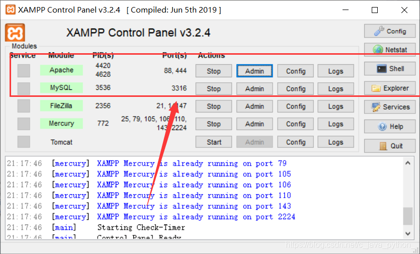 使用XAMPP运行php文件_test php.exe-CSDN博客