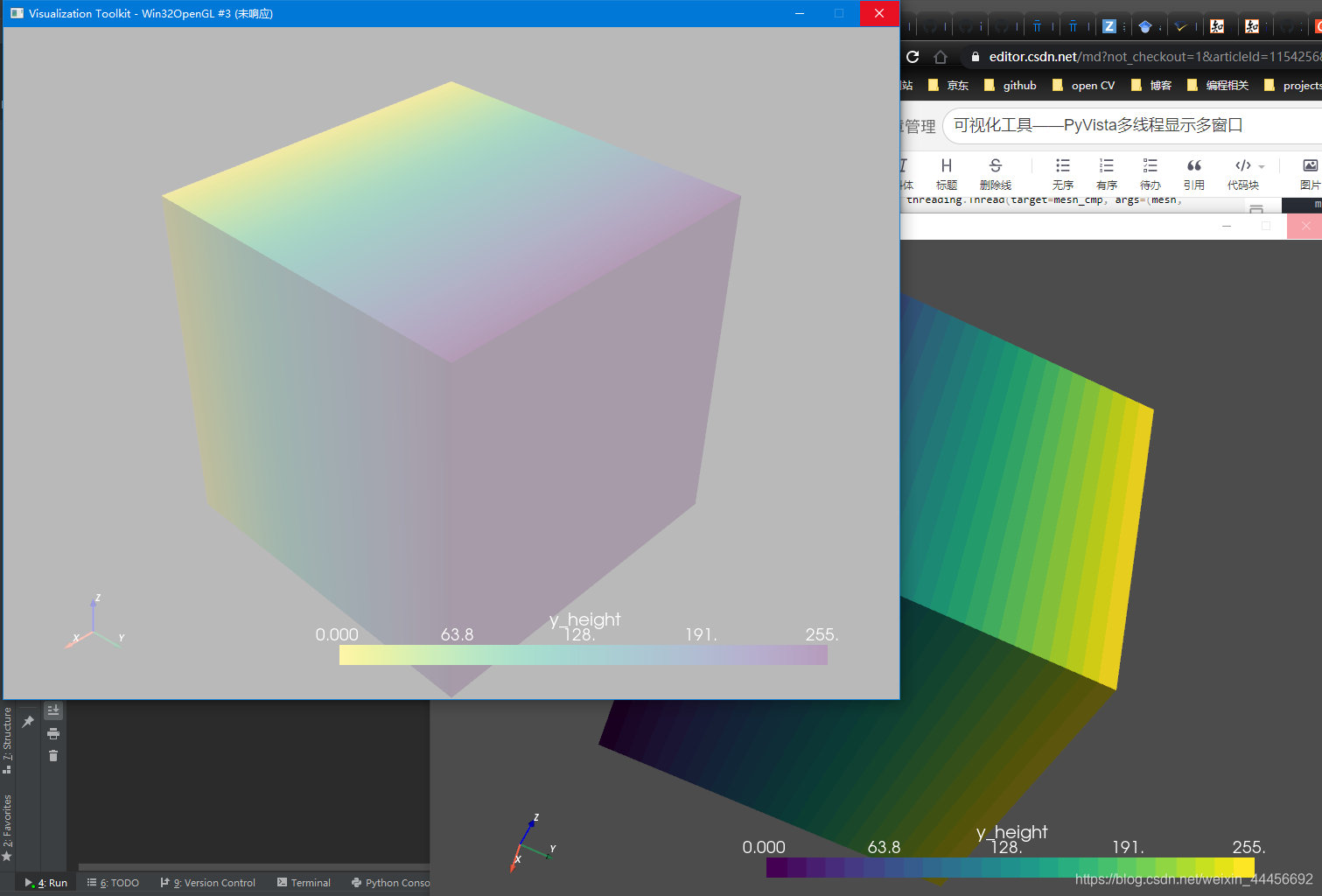 可视化工具——PyVista多线程显示多窗口_wind 10下使用pyvista无法可视化-CSDN博客