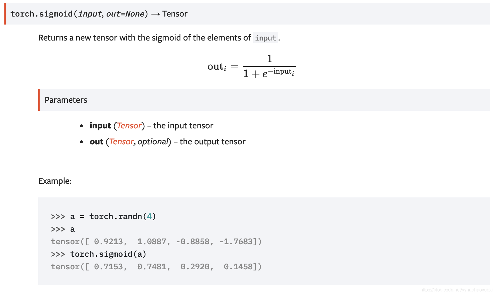 PyTorch torch.sigmoid、torch.nn.Sigmoid_torch中sigmoid函数库叫啥名CSDN博客