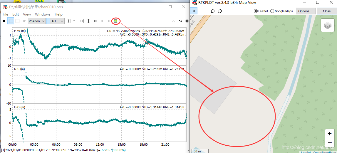 Rtkplot Datagridview RTKLIB 2.4.2(p12)与RTKLIB 2.4.3(b34)功能对比分析---RTKLIB学习系列文章(一)_rtklib 最新版 ...