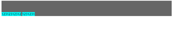 没有添加 display:flex