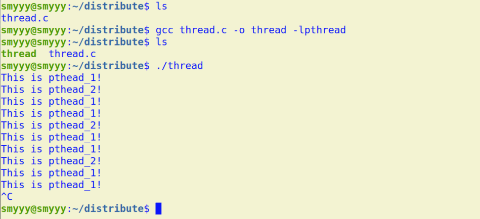 Multi-threaded programming - c language under linux - Programmer Sought