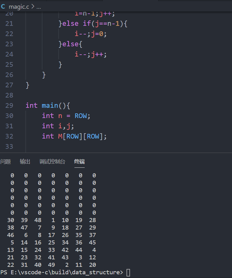 n阶魔方(n为奇数)