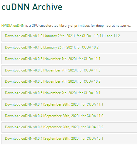 win10安装CUDA和cuDNN详解-CSDN博客