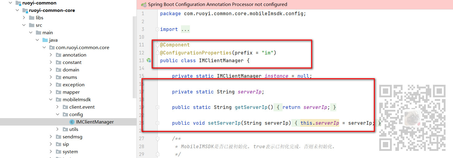 SpringCloud(若依微服务版)读取Nacos中的配置以及多个服务共享Nacos配置的使用