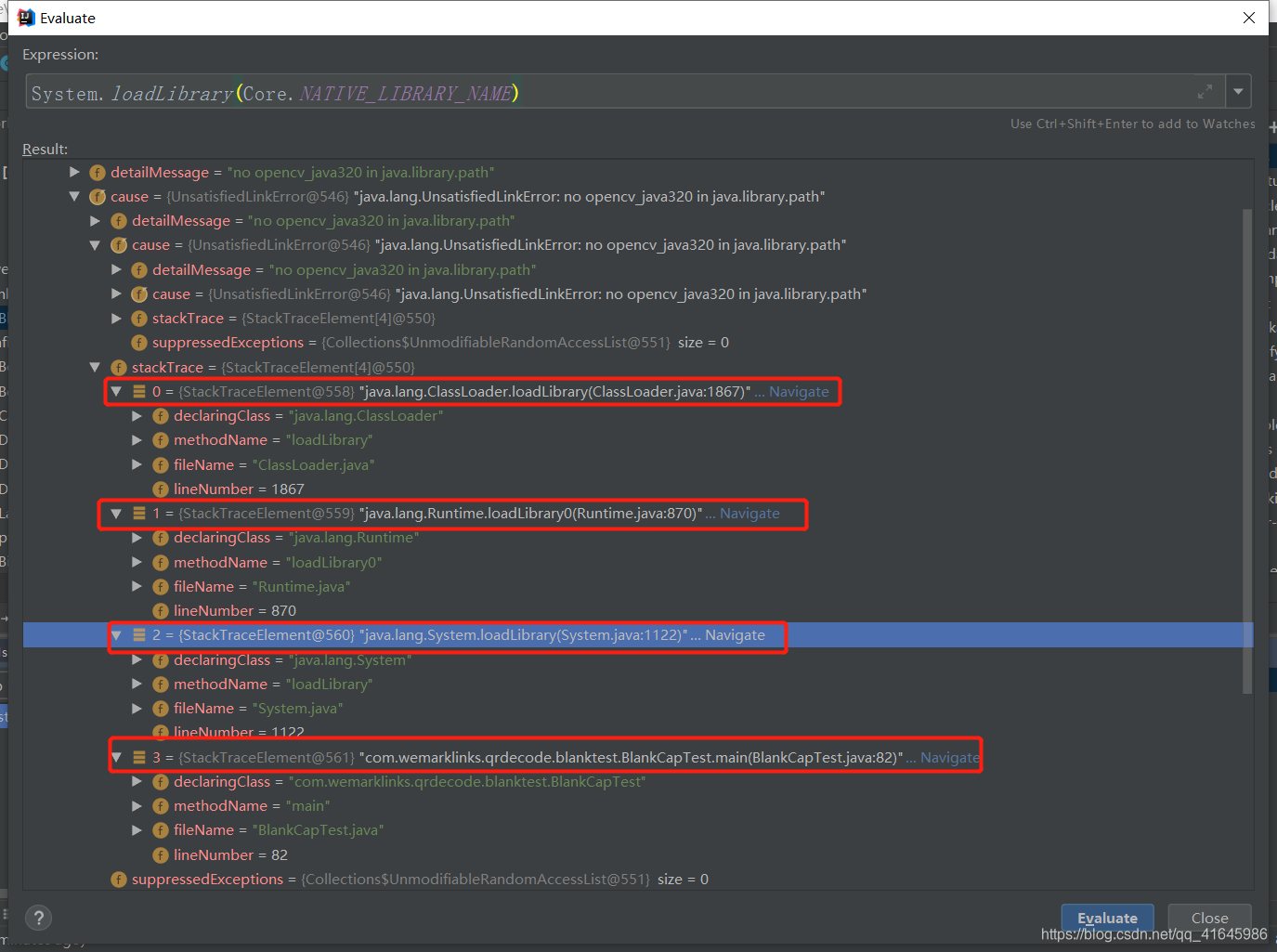 Java异常之java.lang.UnsatisfiedLinkError: no opencv_java320 in java ...