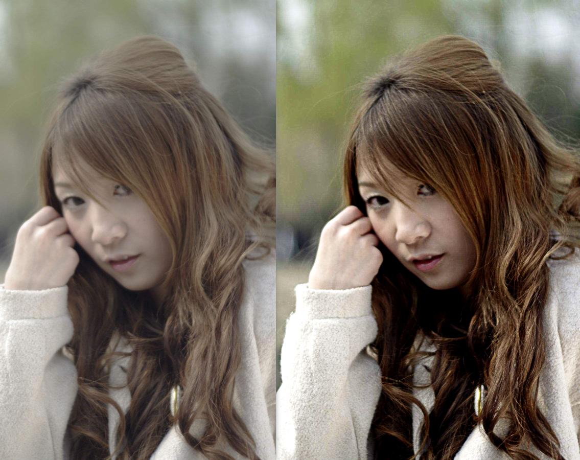 美化人像修片将不清晰的图像变清晰