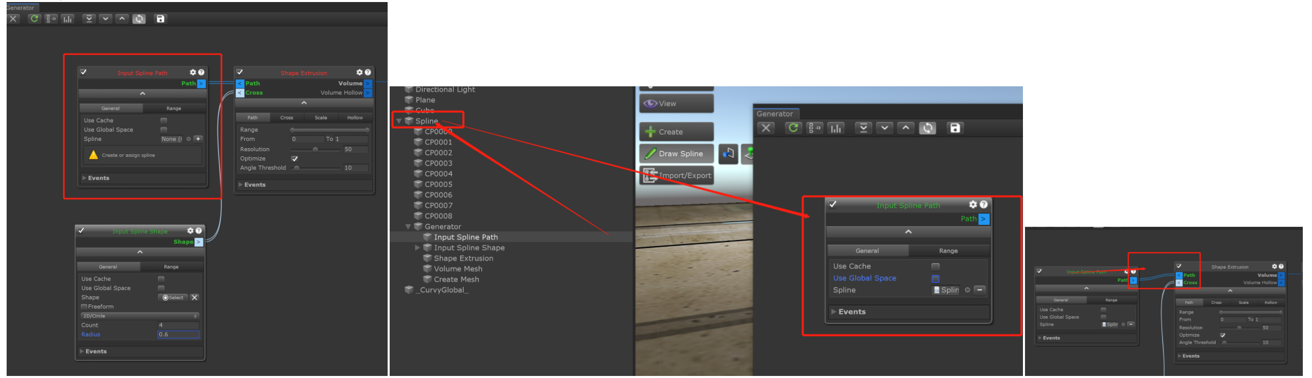 unity技美31——Curvy Splines寻路插件绘制赛道，并且生成OBJ教程_unity curvey splines-CSDN博客