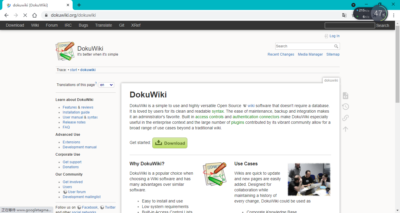 dokuwiki01简介与安装