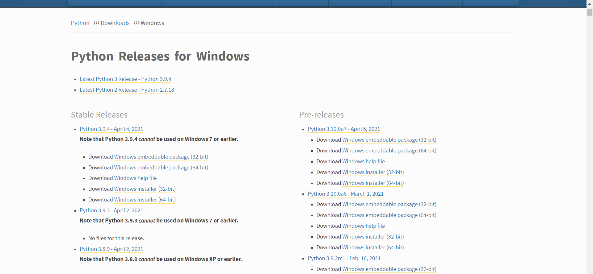 Windows embeddable package что это