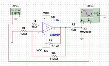 lm393比较器典型电路图图片