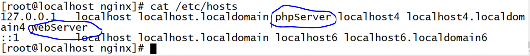 no port in upstream “phpServer“ in /etc/nginx/conf.d/cloud.conf:28解决办法