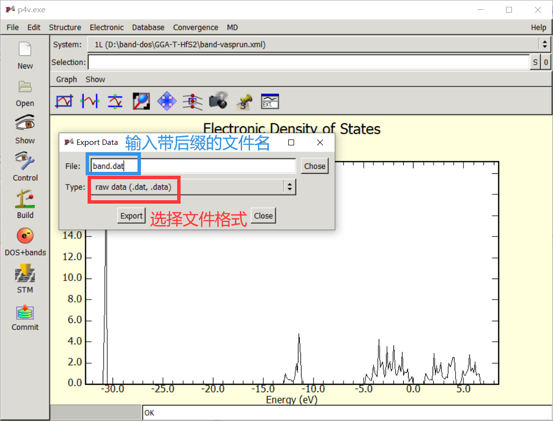 基于vasp计算结果用p4vasp和originpro画能带和态密度_hhyyyyzzzz的博客-CSDN博客_p4vasp画能带图