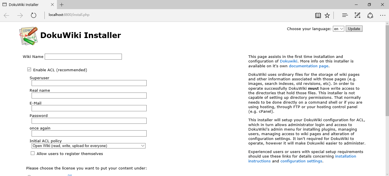 dokuwiki01简介与安装
