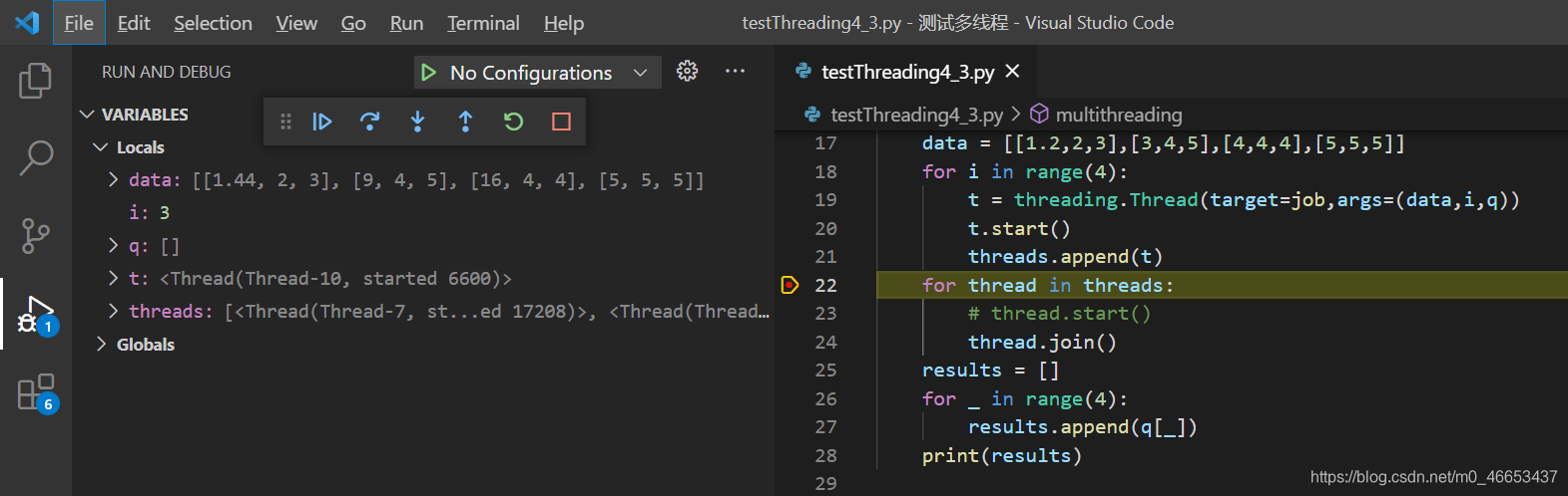 python多线程模块threading学习笔记(3)之Queue的使用_.\debugpy\launcher' '50626' '--CSDN博客