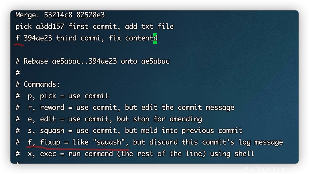 Git怎么将2次commit合成1次 6015的博客 Csdn博客