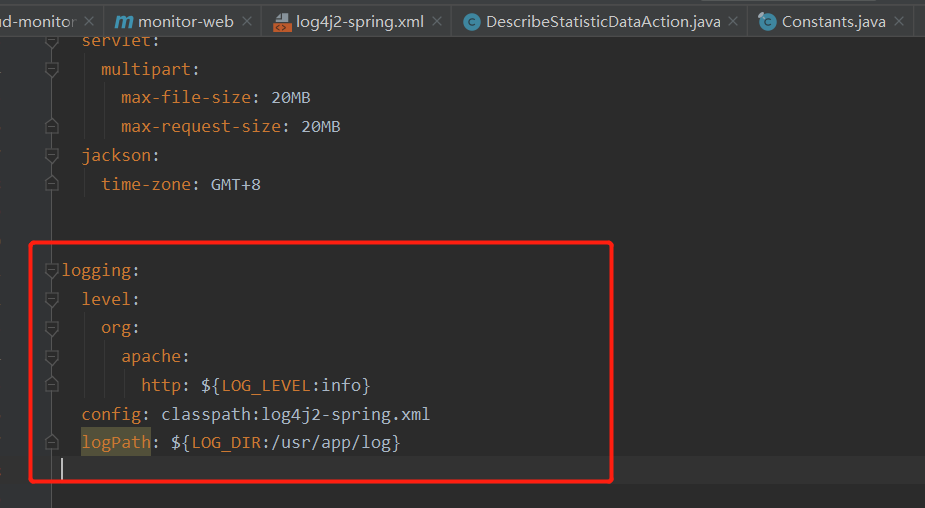 springboot-logback-log4j2-logback-log4j2