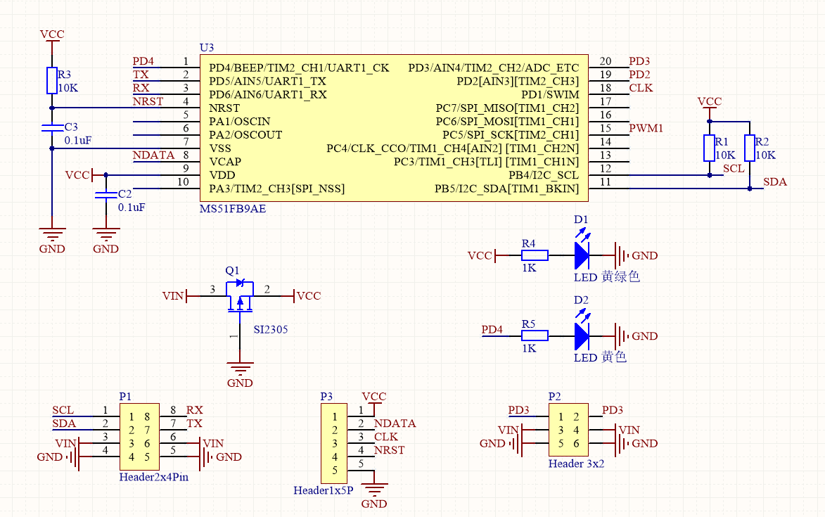 MS51FB9AE驱动WS2812