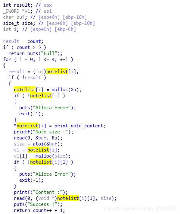pwnable_hacknote