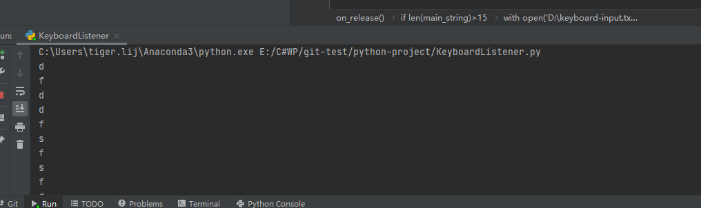 python-获取键盘输入内容并存到本地_从键盘读取存入怎么用python写-CSDN博客