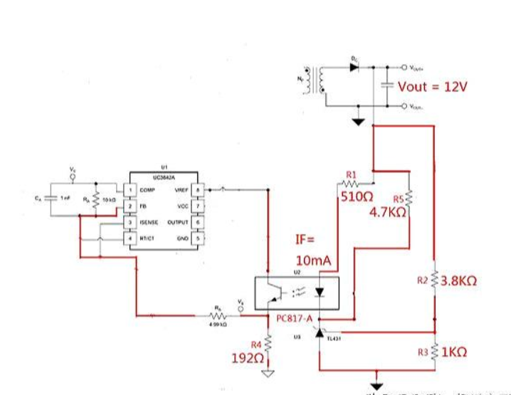 电源反馈电路设计经验（PC817光耦隔离+TL431）