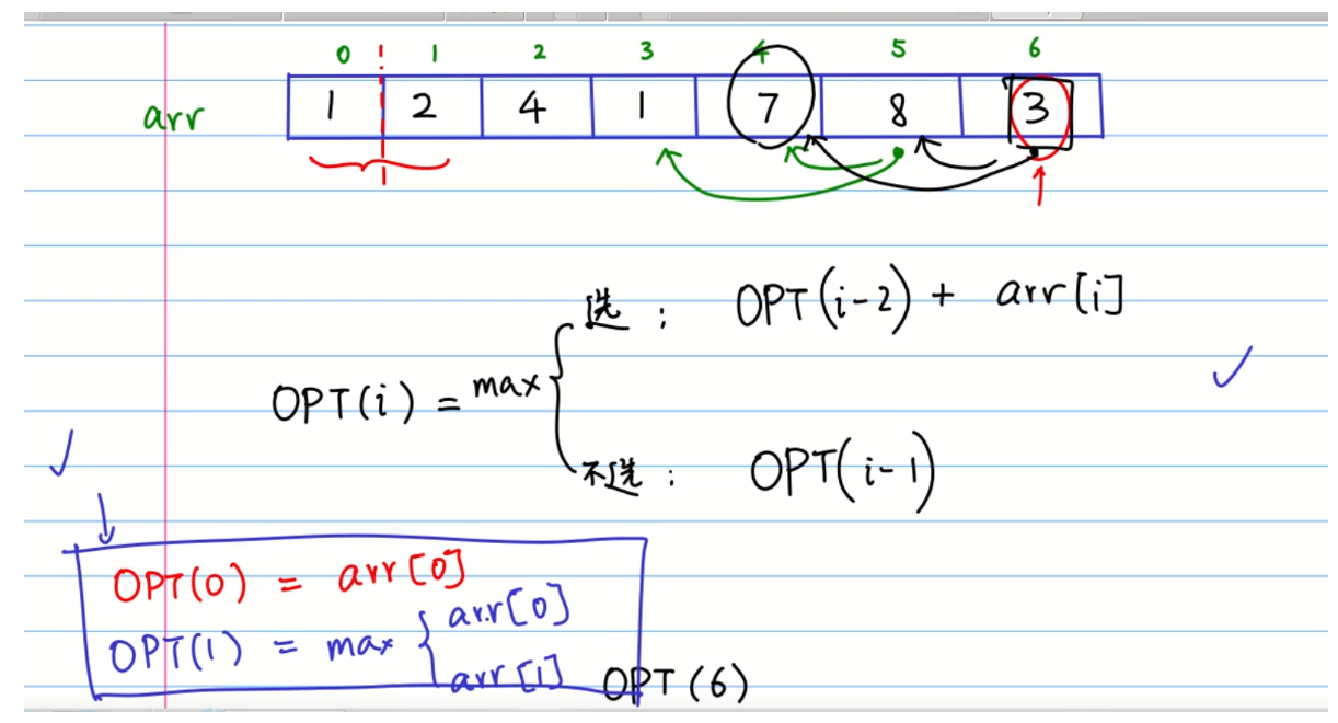 相邻数字+(正月点灯笼的动态规划2)(递归+DP)---JAVA