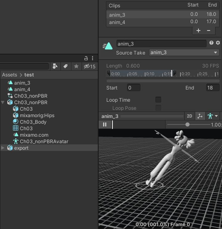 unity fbx export