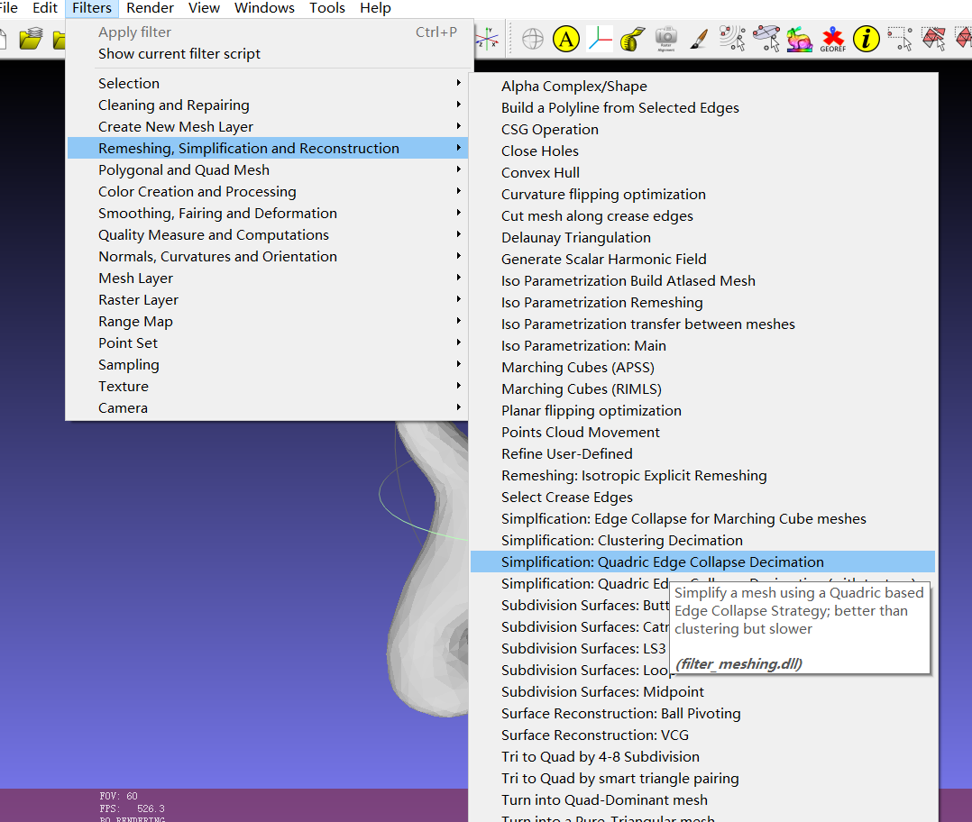 MeshLab使用经验_meshlab背景颜色-CSDN博客