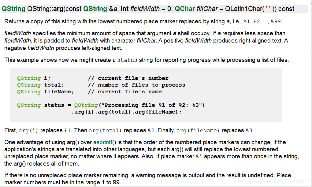 Qt5学习笔记之QString的使用_qstring sscanf-CSDN博客