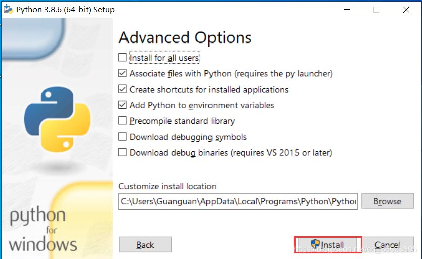 python环境安装_python-3.8.7-amd64.exe-CSDN博客
