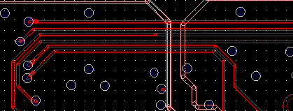 pads layout 透明布线 显示