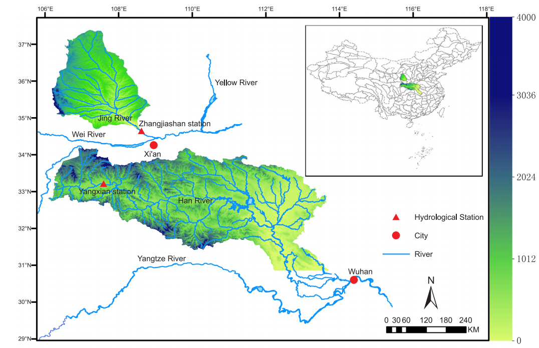 arcgis学习(一)——如何绘制一幅流域图_用arcgis如何做河流流域图