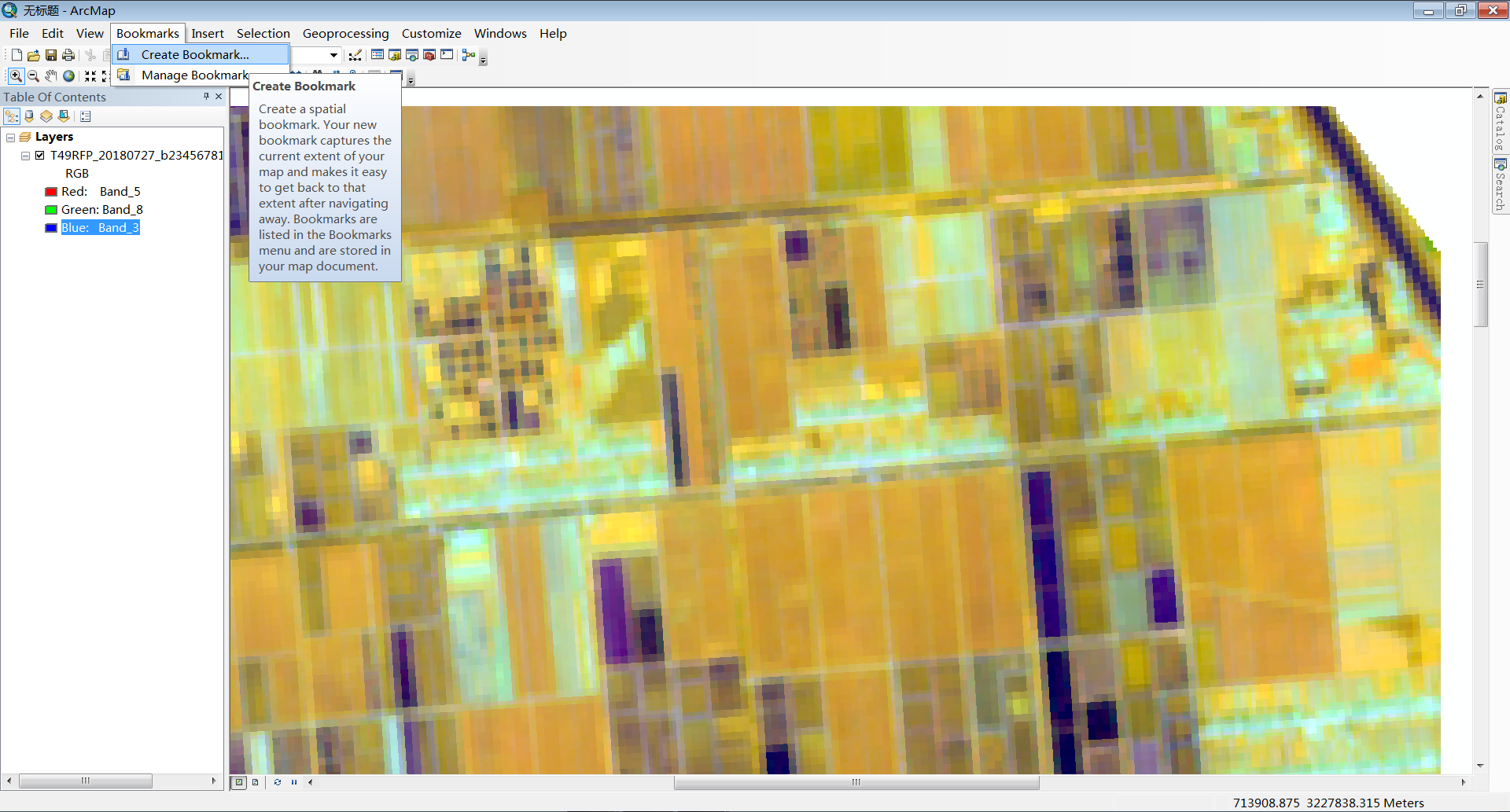 Arcgis使用教程（七）书签（BookMarks)操作使用方法_arcgis书签的作用CSDN博客